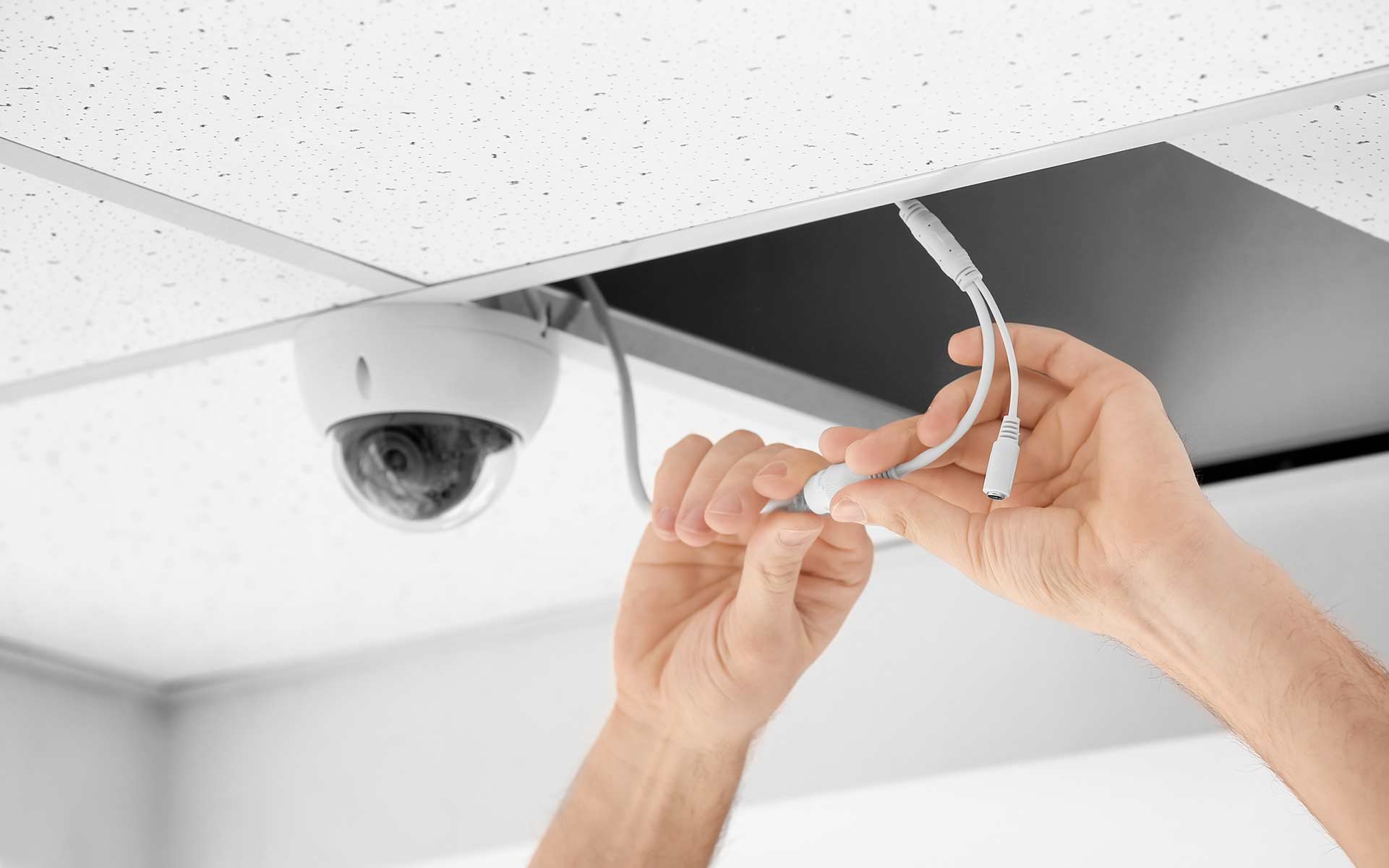 A2B Electrical's electricians can wire up CCTV cameras for properties in Spelthorne and the local area. 